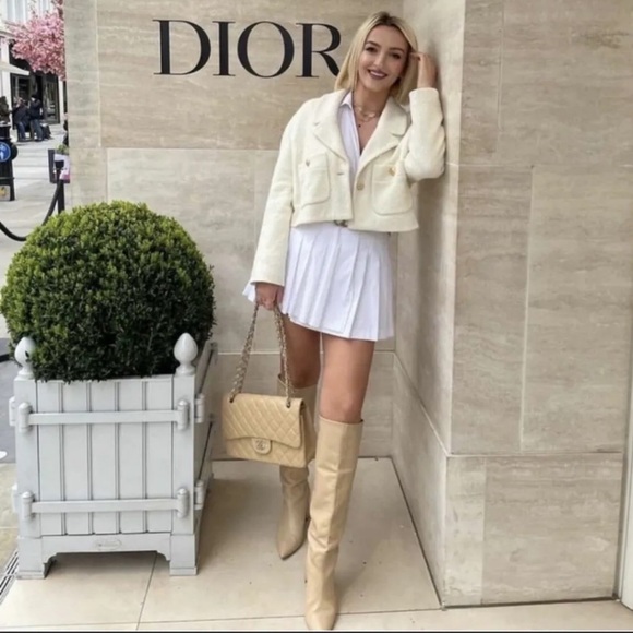 Zara cropped wool blend blazer - Picture 7 of 13